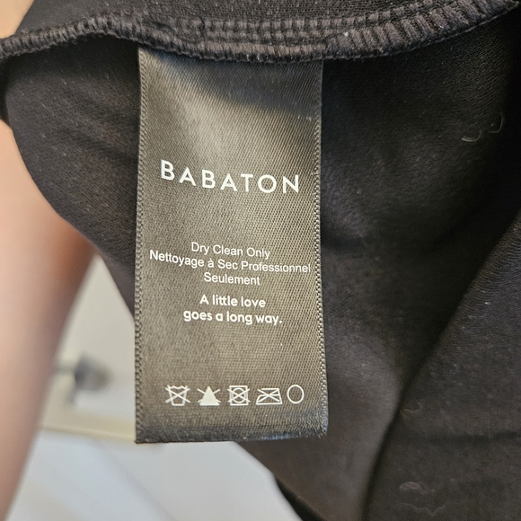 Babaton Rafael stretch little black dress 10 bodycon - Picture 5 of 7